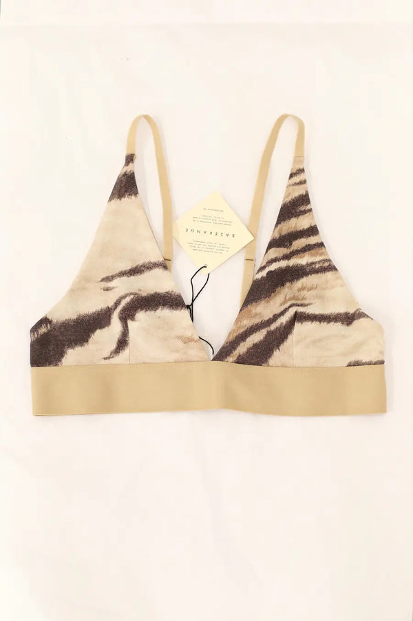 BASERANGE Triangle Bra BRTR-BLP-AU23 Tiger Print